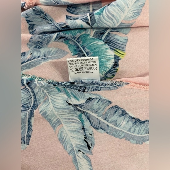 Anthropologie XIX Palm Tulum Wrap Dress - Picture 10 of 11